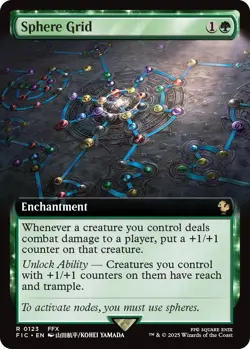 MTG [FIC-123 NM] Sphere Grid (Extended Art) - Image 1