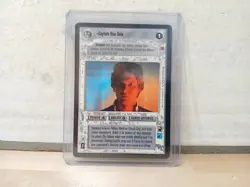 Star Wars Decipher Ccg Captain Han Solo Rare Cloud City Expansion Hero Card - Image 1