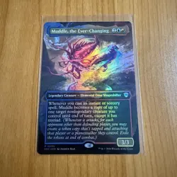 Muddle The Ever Changing (FOIL) NM Secrets Of Strixhaven Magic The Gathering MTG - Image 1