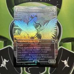 Ambrosia Whiteheart (Borderless FOIL) U 0325 Final Fantasy Magic Mtg - Image 1
