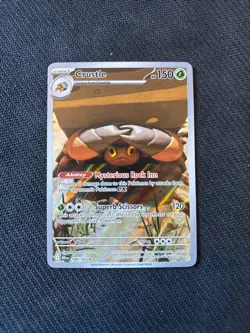 Pokemon Card Crustle 186/182 Illustration Rare Destined Rivals NM - Image 1