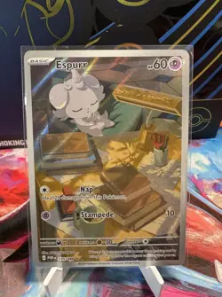 Espurr - 095/088 - Illustration Rare - Perfect Order - Pokemon Card - NM/M - Image 1