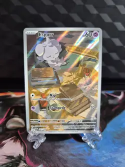 Espurr 095/088 Perfect Order Illustration Rare Pokemon TCG NM/M - Image 1