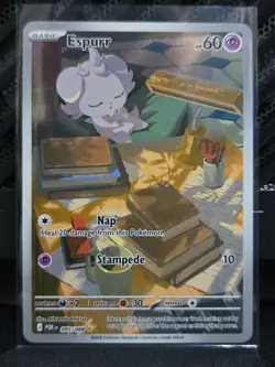 Espurr 095/088 Illustration Rare Perfect Order Pokemon TCG NM/M - Image 1