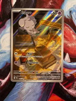 Espurr 095/088 Illustration Rare Perfect Order Pokemon TCG NM/M - Image 1