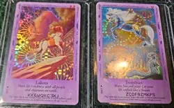 Bella Sara - Shiny Holo Foil Cards - Assorted Series - Lot of 12 Rare Inserts - Image 2