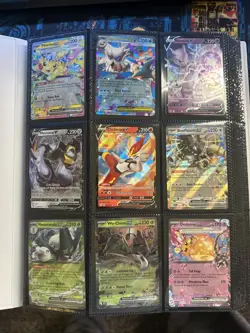 Pokemon Binder Lot 387 V, VSTAR, EX Ultra Rare - Send Offers - Image 1