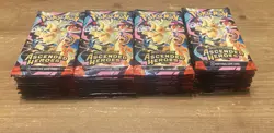 Pokemon TCG Ascended Heroes Booster Pack Lot of 40 Packs Sealed - Image 1
