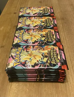 Pokemon TCG Ascended Heroes Booster Pack Lot of 40 Packs Sealed - Image 2