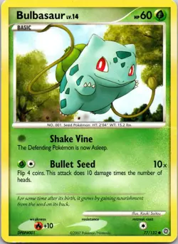 BULBASAUR - 77/132 - SECRET WONDERS - - MP - Image 1