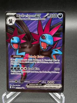 Pokemon TCG Hydreigon ex 161/086 SV11W: White Flare Ultra Rare Holo EX 330 NM - Image 1