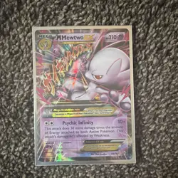 Pokemon Company M Mewtwo EX 64/162 BREAKthrough Full Art Holo Ultra Rare ENG - Image 1