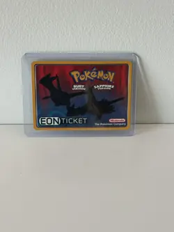 EON TICKET Pokemon Ruby & Sapphire E-Reader - Image 1