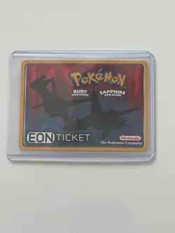 EON TICKET Pokemon Ruby & Sapphire E-Reader - Image 3