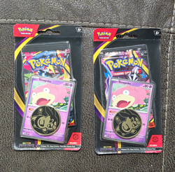Pokemon TCG Mega Evolution—Pitch Black Booster Pack 10ct English Slowpoke Promo - Image 1