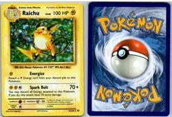 Raichu 36/108 Holo Rare Evolutions Pokemon - Image 3