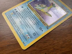 Pokemon Card- Lapras 10/62 Fossil Holo- MP - Image 3