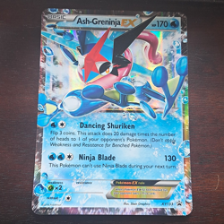 Pokemon Ash-Greninja EX XY133 XY Black Star Promos Holo Promo Jumbo English 2016 - Image 1