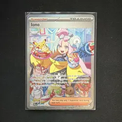 Iono 269/193 Special Illustration Rare Holo SV02 Paldea Evolved English - Image 1