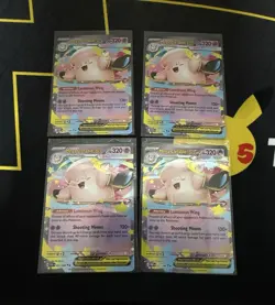 Pokemon TCG Mega Clefable EX 031/088 Perfect Order Holo English x4 - Image 1