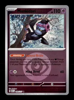 Munkidori (Energy Symbol Pattern 099/217 Ascended Heroes Pokemon Reverse Holo NM - Image 1