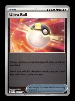 Ultra Ball 213/217 Common Ascended Heroes Pokemon Reverse Holo Near Mint - Image 1