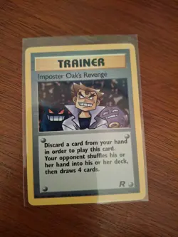 IMPOSTER OAK'S REVENGE - 76/82 - Team Rocket - Pokemon Card Tcg - Image 1
