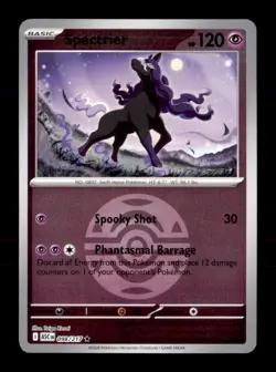 Spectrier (Dusk Ball) 098/217 Rare Ascended Heroes Pokemon Reverse Holo NM - Image 1