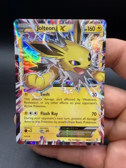 NM Jolteon EX 28/83 Holo EX Rare Generations Pokemon TCG - Image 1