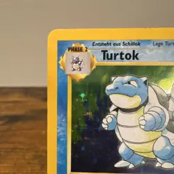 WoTC Turtok (Blastoise) 2/102 Base Set Holo Rare Ger 100 HP 1999 - Image 2