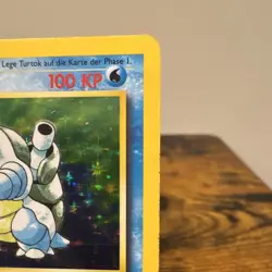 WoTC Turtok (Blastoise) 2/102 Base Set Holo Rare Ger 100 HP 1999 - Image 3