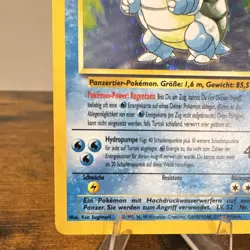 WoTC Turtok (Blastoise) 2/102 Base Set Holo Rare Ger 100 HP 1999 - Image 5