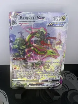 Rayquaza VMAX Alt Art Holo Secret Evolving Skies 218/203 English NM - Image 4