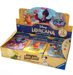 Disney Lorcana TCG: Into Inklands Booster Box - 24 Packs, 12 Cards - Image 1