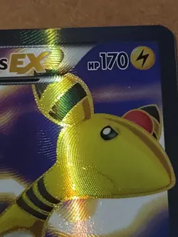 POKEMON Ampharos EX (87 Full Art) #87/98 Holo XY - Ancient Origins - Image 4
