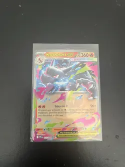 Mega Charizard X EX 013/094 Me02: Phantasmal Flames Art Holo Double Rare - Image 3