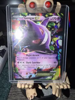 Pokemon Gengar EX XY Phantom Forces Ultra Rare Full Art Holo 34/119 LP - Image 1