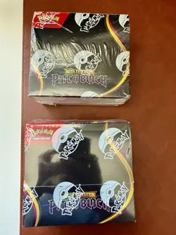 Pokemon Mega Evolution Pitch Black Booster Box Factory Sealed - Image 1
