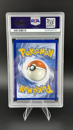 2016 POKEMON XY BREAKPOINT FULL ART #115 FA/M GYARADOS EX PSA 8 - Image 2