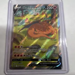 Charizard V SWSH260 Holo Promo Sword & Shield English 220HP Oswaldo Kato - Image 2