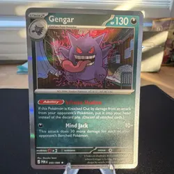 Pokemon Gengar 094/165 Sv: Scarlet & Violet 151 Holo Rare - Image 1