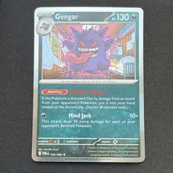 Pokemon Gengar 094/165 Sv: Scarlet & Violet 151 Holo Rare - Image 3