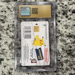 CGC Graded PRISTINE 10 Charmander Pokemon SNAP (1999) Nintendo White - Image 5
