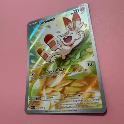 Scorbunny 225/217 NM Illustration Rare Ascended Heroes Pokemon Card English ASC - Image 5
