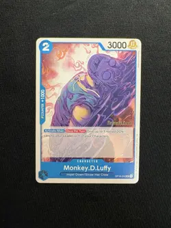 Monkey.D.Luffy OP16-052 Release Event Stamp Promo - One Piece TCG English Card - Image 1