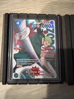 Round 1 RORONOA ZORO One Piece TCG Promo PRB02-006 ENGLISH NM I HAND SHIPS FAST! - Image 1