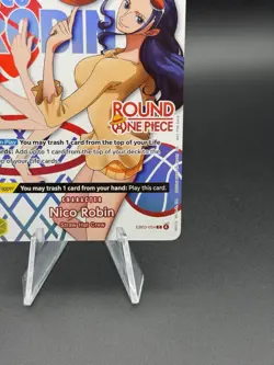 Round 1 One Piece Nico Robin English Promo EB03-054 - Image 5