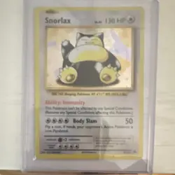 Pokemon TCG Snorlax XY Holo Rare Holo Card Standard Size 130 HP - Image 1