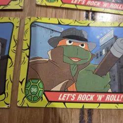TEENAGE MUTANT NINJA TURTLES TRADING CARDS BULK LOT 1989 TOPPS - Image 4