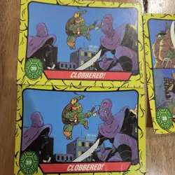 TEENAGE MUTANT NINJA TURTLES TRADING CARDS BULK LOT 1989 TOPPS - Image 5